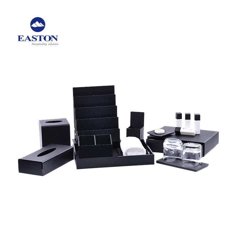 Guangzhou Bathroom Accessories Marble Finish Amenities Holder Set