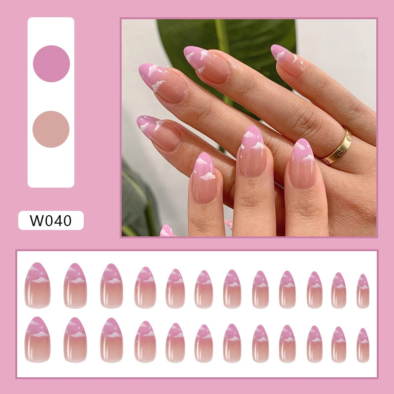 High-Quality Press on Nails Nail Art Fake Nails 12/24/30PCS False Nail