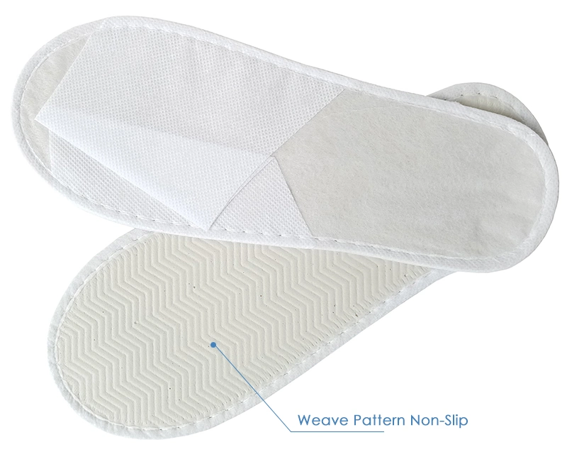 Hotel Slippers PP Non Woven Salon SPA Disposable Open Toe Closed Toe Pedicure Slipper